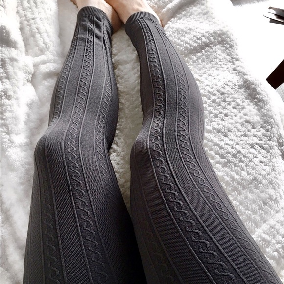 🏷INFINITY SEAMLESS SOFT TIGHTS w/ BLK & CHARCOAL - Picture 1 of 8